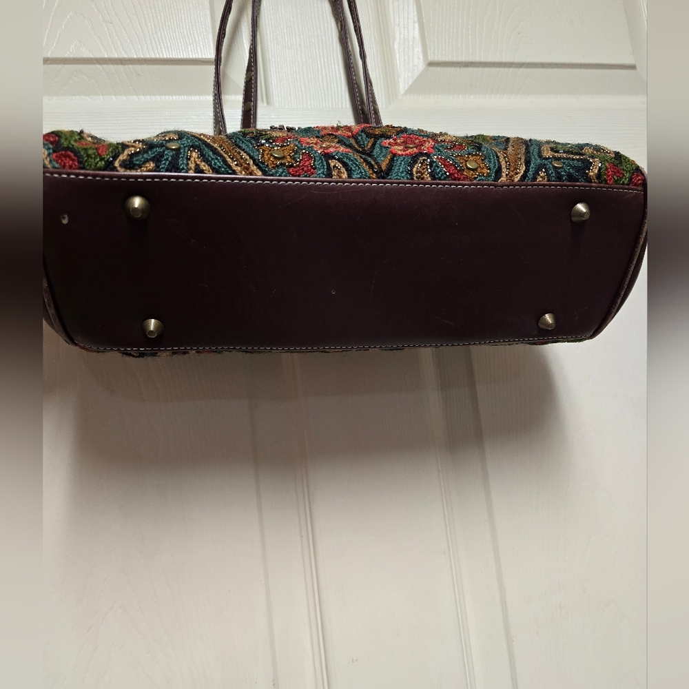 Vintage Isabella Fiore Tapestry Shoulder Bag - Picture 5 of 16